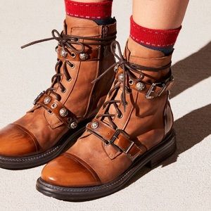 FP Dawson Lace Up Ankle Boots